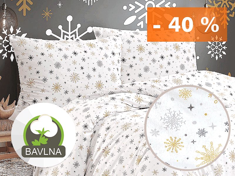 SLOVENSKÉ BAVLNENÉ OBLIEČKY - KVETINOVÉ MOTÍVY